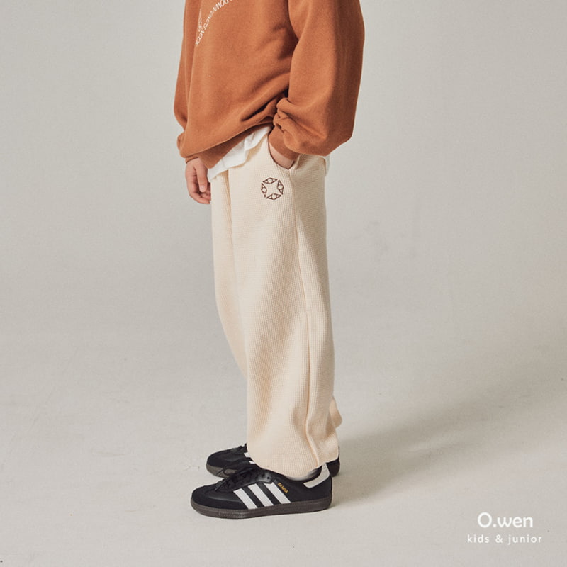 O Wen - Korean Children Fashion - #discoveringself - Taro Waffle Jogger Pants with Mom - 7