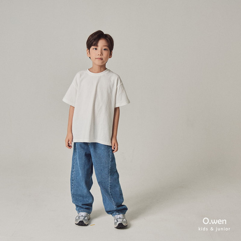 O Wen - Korean Children Fashion - #discoveringself - Daily Short Sleeved Tee - 2