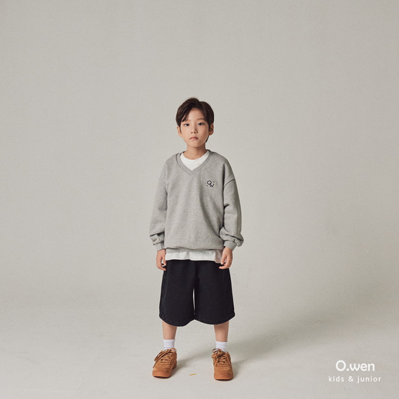 O Wen - Korean Children Fashion - #fashionkids - Denim Burmuda Pants - 10