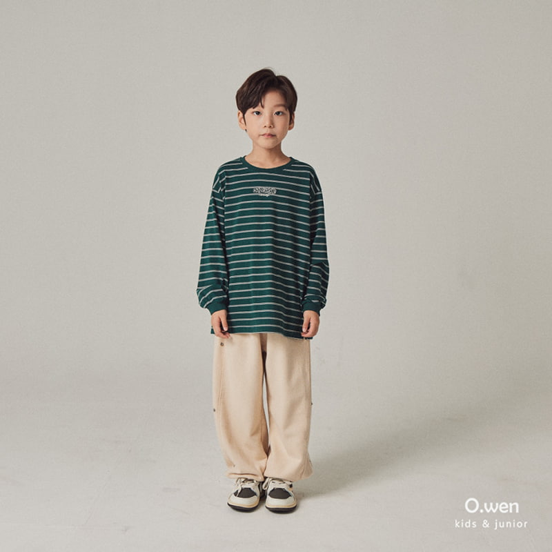 O Wen - Korean Children Fashion - #fashionkids - Disco Stripe Tee - 3