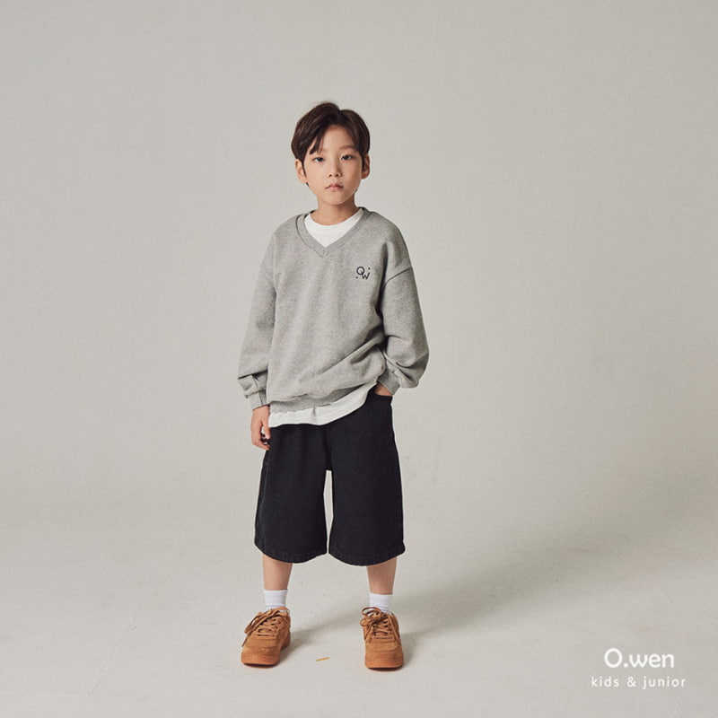 O Wen - Korean Children Fashion - #kidsshorts - Denim Burmuda Pants - 11