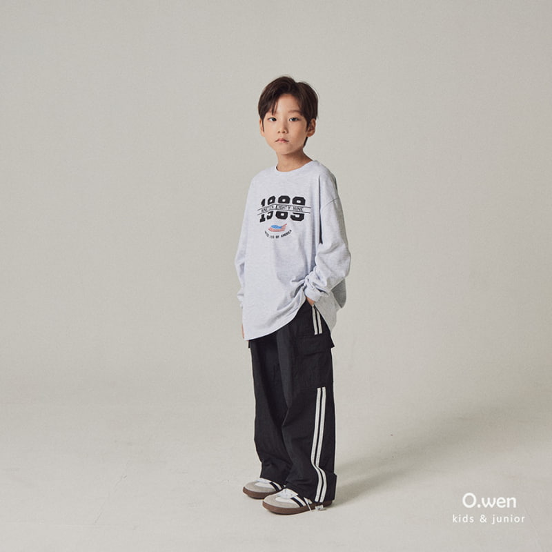 O Wen - Korean Children Fashion - #kidsshorts - Line String Pants - 3