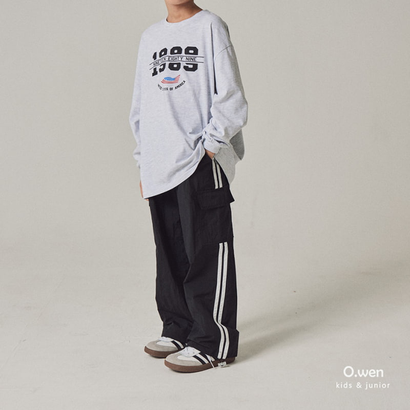 O Wen - Korean Children Fashion - #kidsshorts - Line String Pants - 4