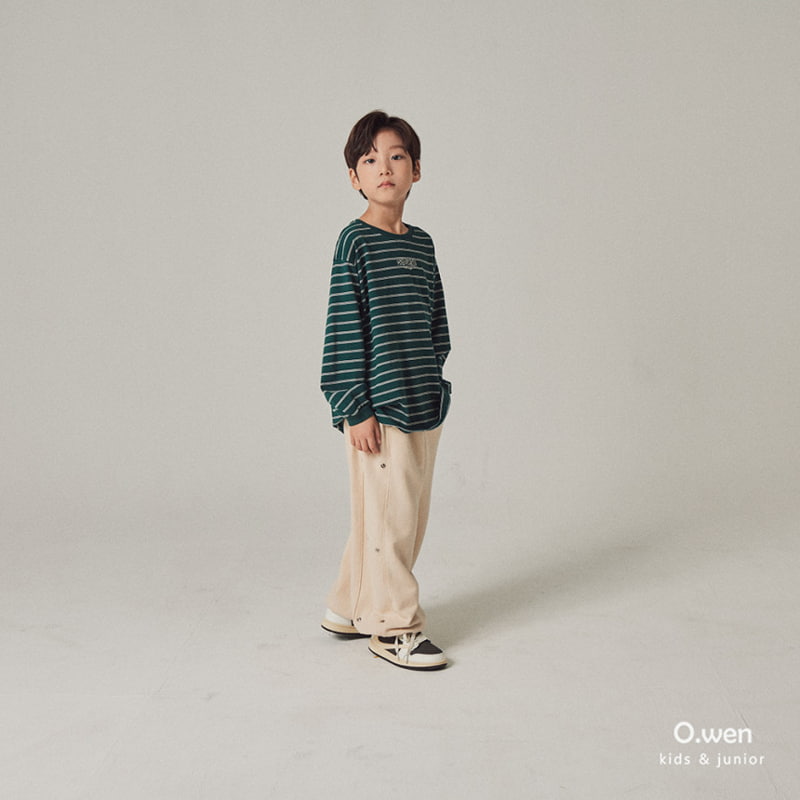 O Wen - Korean Children Fashion - #kidzfashiontrend - Snap Jogger Pants - 8