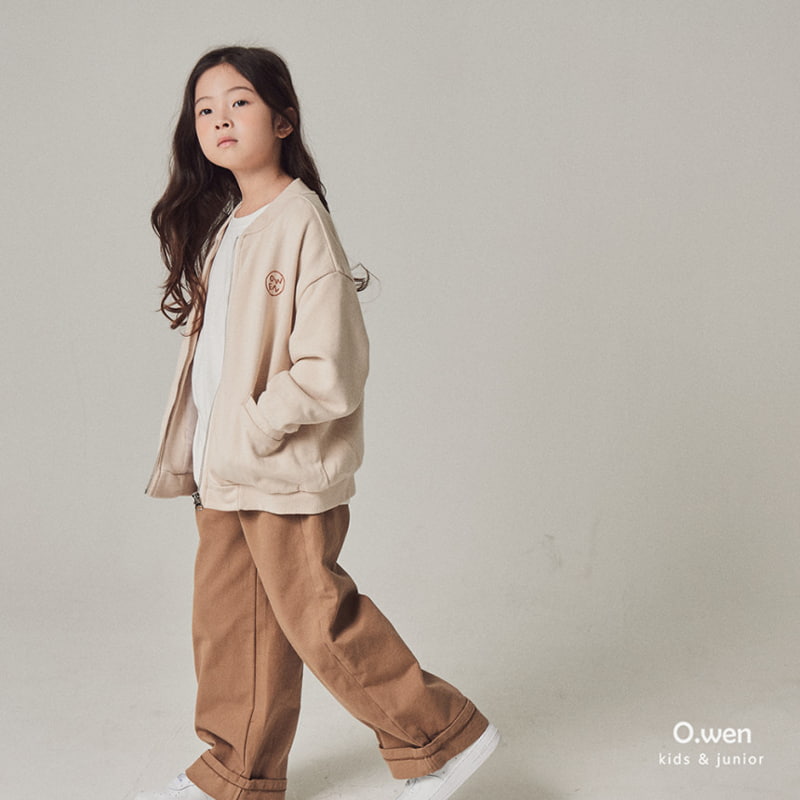 O Wen - Korean Children Fashion - #magicofchildhood - Roll-up Wide Cotton Pants - 4