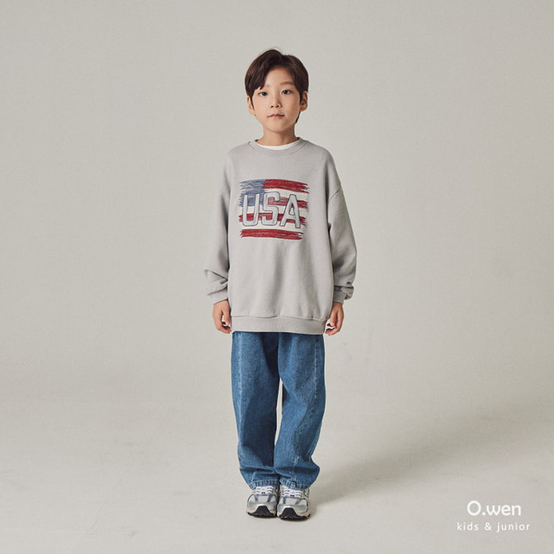 O Wen - Korean Children Fashion - #minifashionista - USA Sweatshirts with Mom - 2