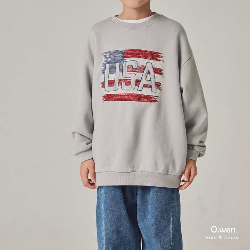 O Wen - Korean Children Fashion - #prettylittlegirls - USA Sweatshirts with Mom - 3