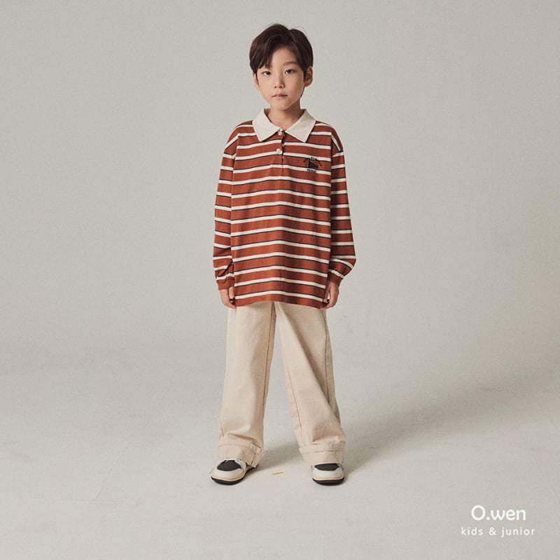 O Wen - Korean Children Fashion - #stylishchildhood - Roll-up Wide Cotton Pants - 8