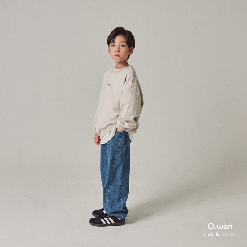 O Wen - Korean Children Fashion - #toddlerclothing - Monday Slit Sweatshirts - 4