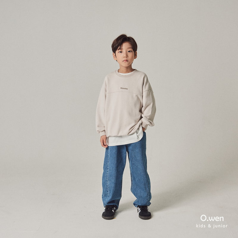 O Wen - Korean Children Fashion - #todddlerfashion - Monday Slit Sweatshirts - 2