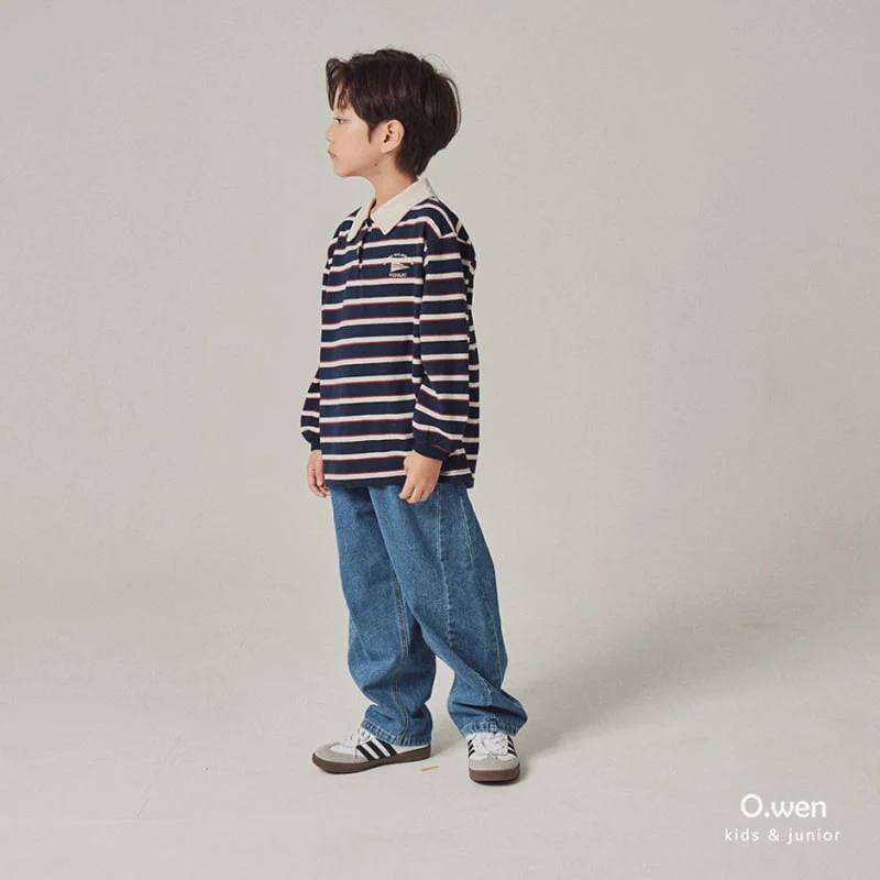 O Wen - Korean Children Fashion - #toddlerclothing - One Collar Tee