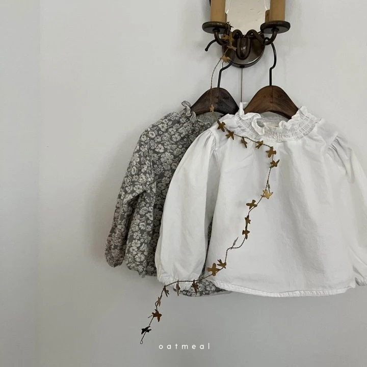 Oatmeal - Korean Baby Fashion - #babyoutfit - Mellow Bebe Blouse - 10