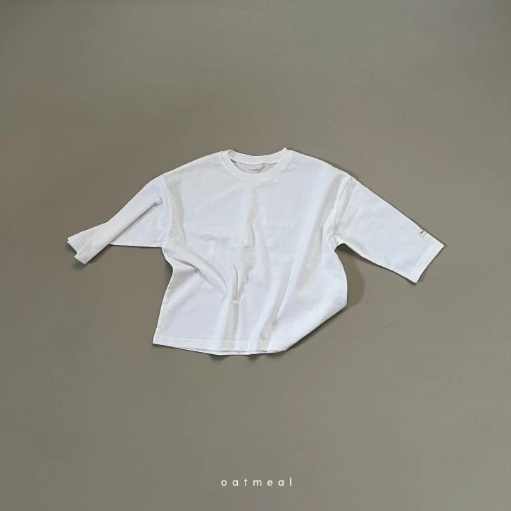 Oatmeal - Korean Children Fashion - #discoveringself - Atte Round Tee - 6