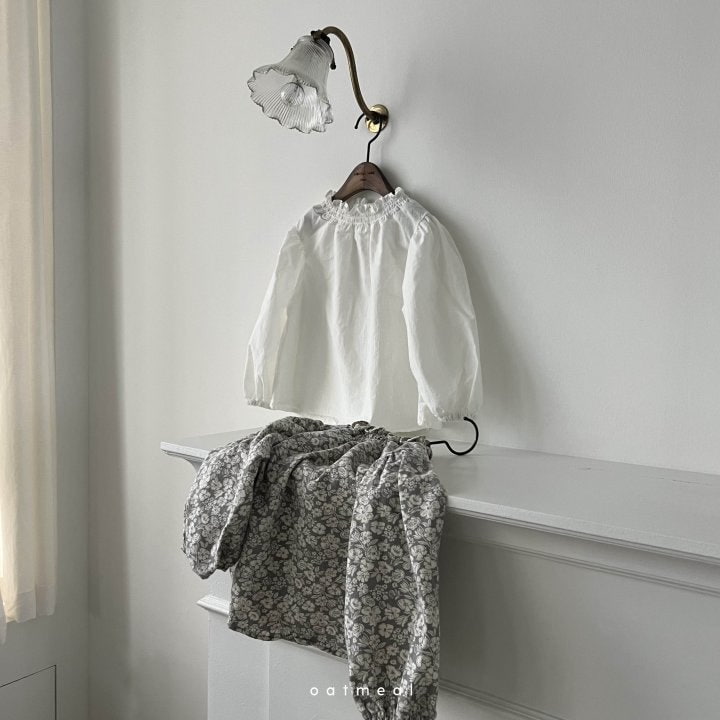 Oatmeal - Korean Children Fashion - #littlefashionista - Mellow Blouse - 9