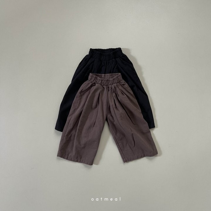 Oatmeal - Korean Children Fashion - #stylishchildhood - Union Pants - 8