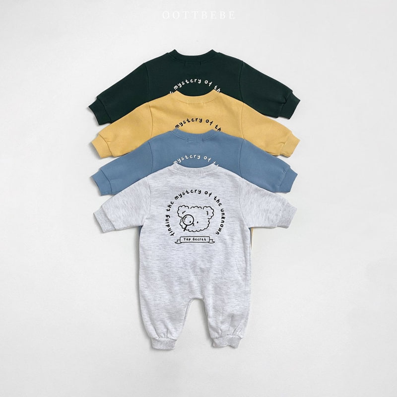 Oott Bebe - Korean Baby Fashion - #babyfashion - Detective Bear Full Bodysuit - 11