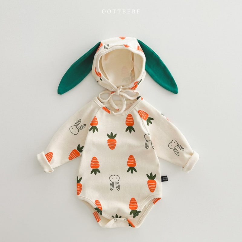 Oott Bebe - Korean Baby Fashion - #babyfashion - Veggie Set with Bonnet - 3