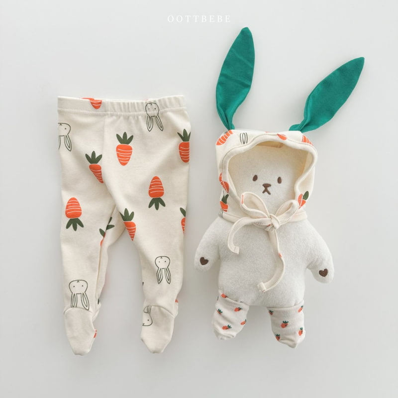 Oott Bebe - Korean Baby Fashion - #babyfever - Veggie Leggings - 5