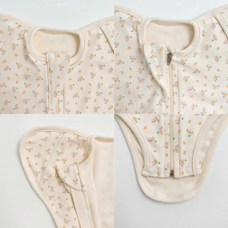 Oott Bebe - Korean Baby Fashion - #babylifestyle - Dalkong Wrap Bodysuit - 11