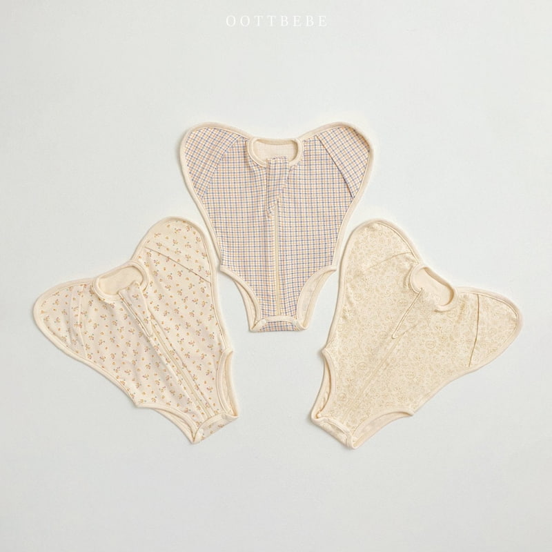 Oott Bebe - Korean Baby Fashion - #babyoninstagram - Dalkong Wrap Bodysuit - 12