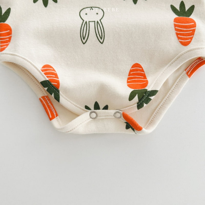 Oott Bebe - Korean Baby Fashion - #babyoninstagram - Veggie Set with Bonnet - 7