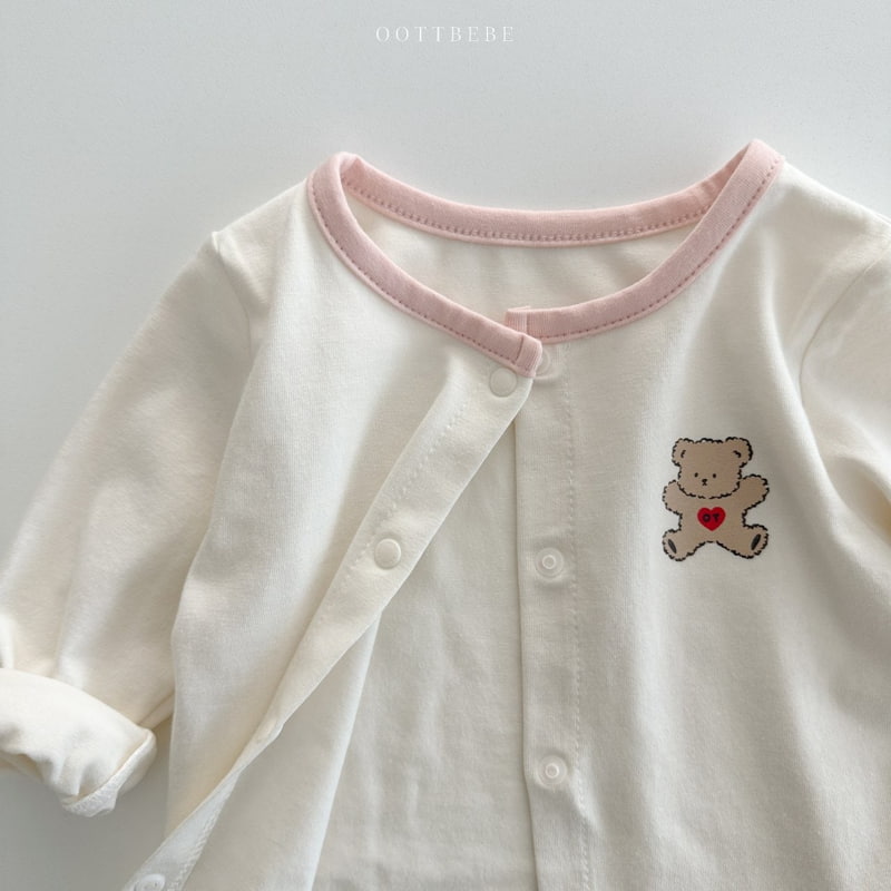 Oott Bebe - Korean Baby Fashion - #babyootd - Sweet Modal Easywear - 4