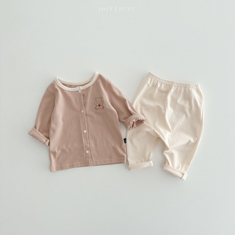 Oott Bebe - Korean Baby Fashion - #babyoutfit - Sweet Modal Easywear - 5