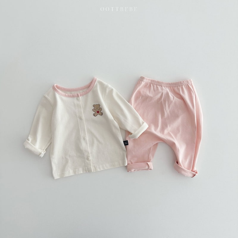 Oott Bebe - Korean Baby Fashion - #babywear - Sweet Modal Easywear - 6