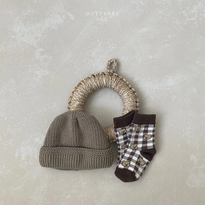 Oott Bebe - Korean Baby Fashion - #onlinebabyboutique - Fall Baby Beanie - 3