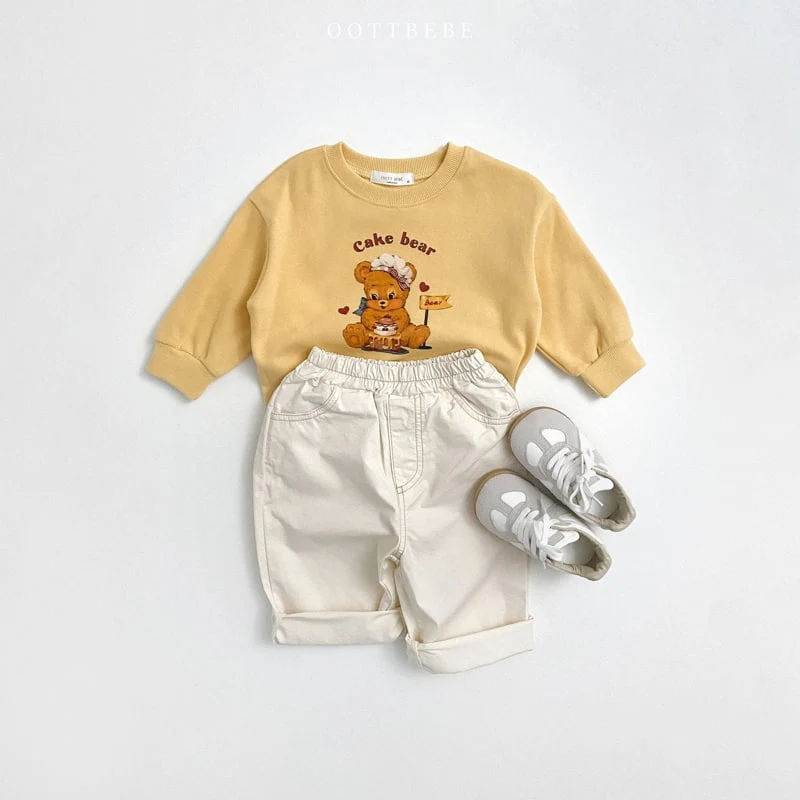 Oott Bebe - Korean Children Fashion - #Kfashion4kids - Chino Stitch Pants