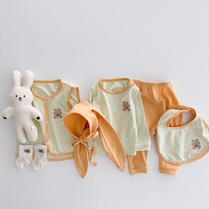 Oott Bebe - Korean Children Fashion - #discoveringself - Sweet Modal Bunny Vonnet - 12