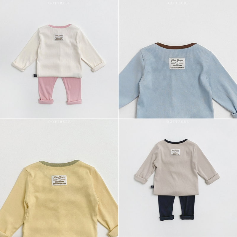 Oott Bebe - Korean Children Fashion - #kidsshorts - Autumn Modal Easywear - 6