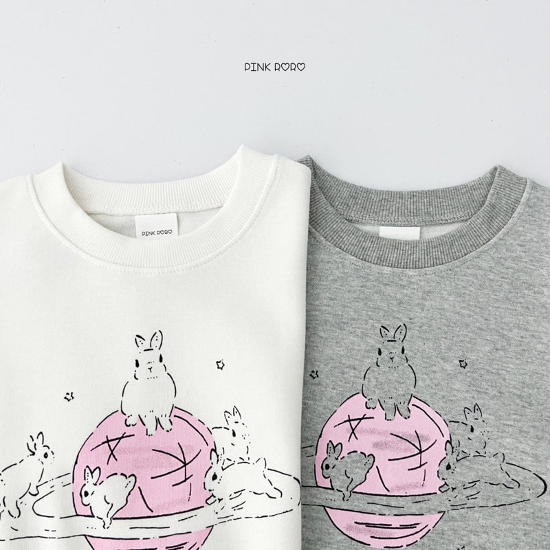 Pinkroro - Korean Children Fashion - #Kfashion4kids - Space Rabbit Sweatshirts - 9