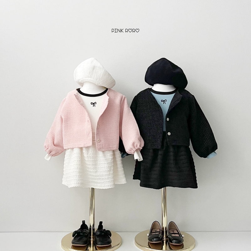 Pinkroro - Korean Children Fashion - #fashionkids - Ellie Tweed Jacket - 2