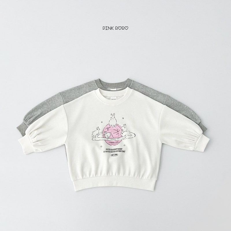 Pinkroro - Korean Children Fashion - #kidsshorts - Space Rabbit Sweatshirts - 6