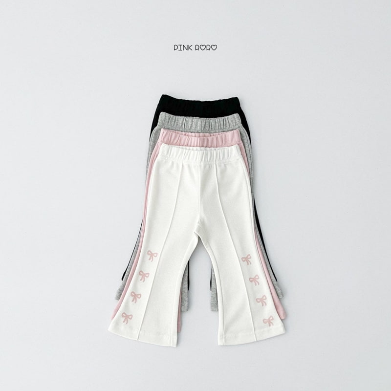 Pinkroro - Korean Children Fashion - #magicofchildhood - Ribbon Pintuck Booscut Pants - 6