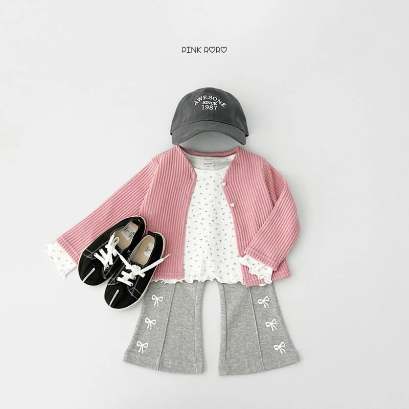 Pinkroro - Korean Children Fashion - #littlefashionista - Emily Wave Tee - 4