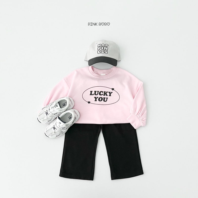 Pinkroro - Korean Children Fashion - #prettylittlegirls - Lucky You Sweatshirts - 5