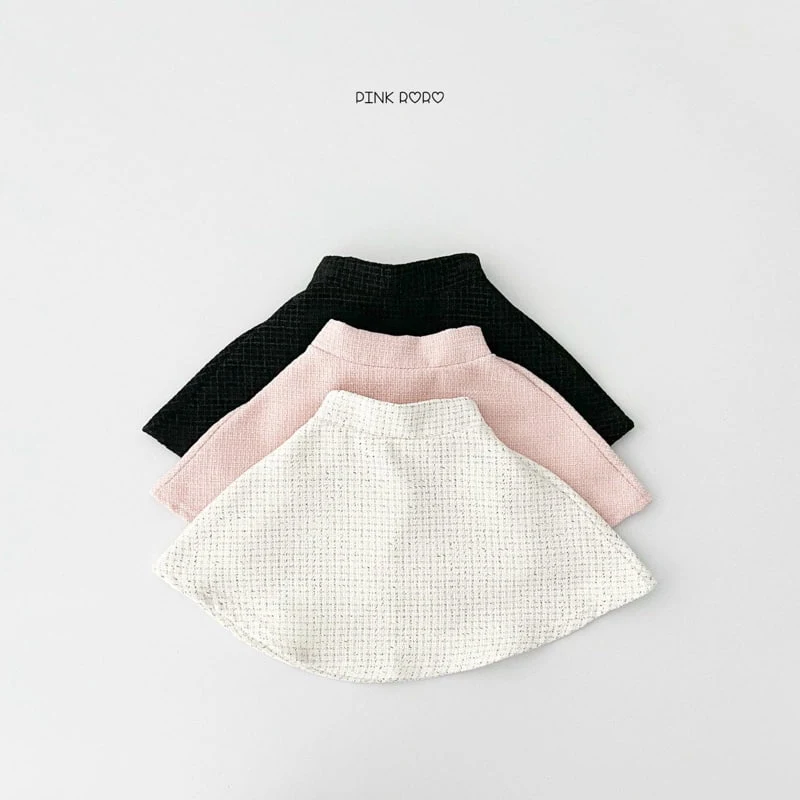 Pinkroro - Korean Children Fashion - #stylishchildhood - Olivia Tweed Skirt - 5