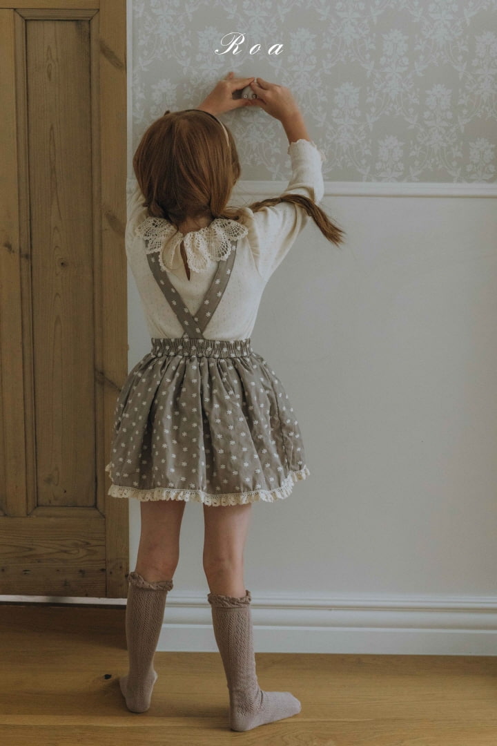 Roa - Korean Children Fashion - #Kfashion4kids - Rachel Suspender Skirt - 7