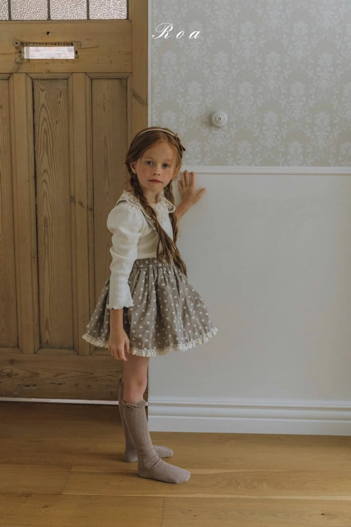 Roa - Korean Children Fashion - #magicofchildhood - Rachel Suspender Skirt - 9