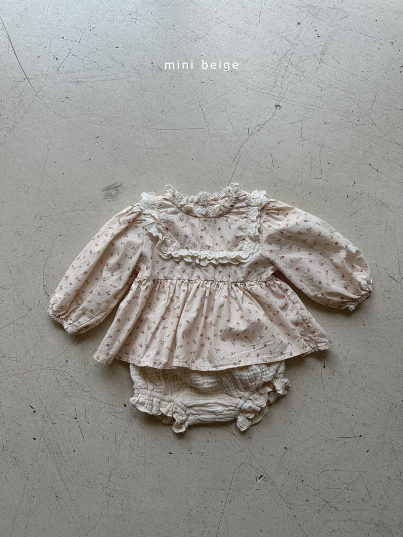 The Beige - Korean Baby Fashion - #babyboutique - Double Lace Blouse - 8