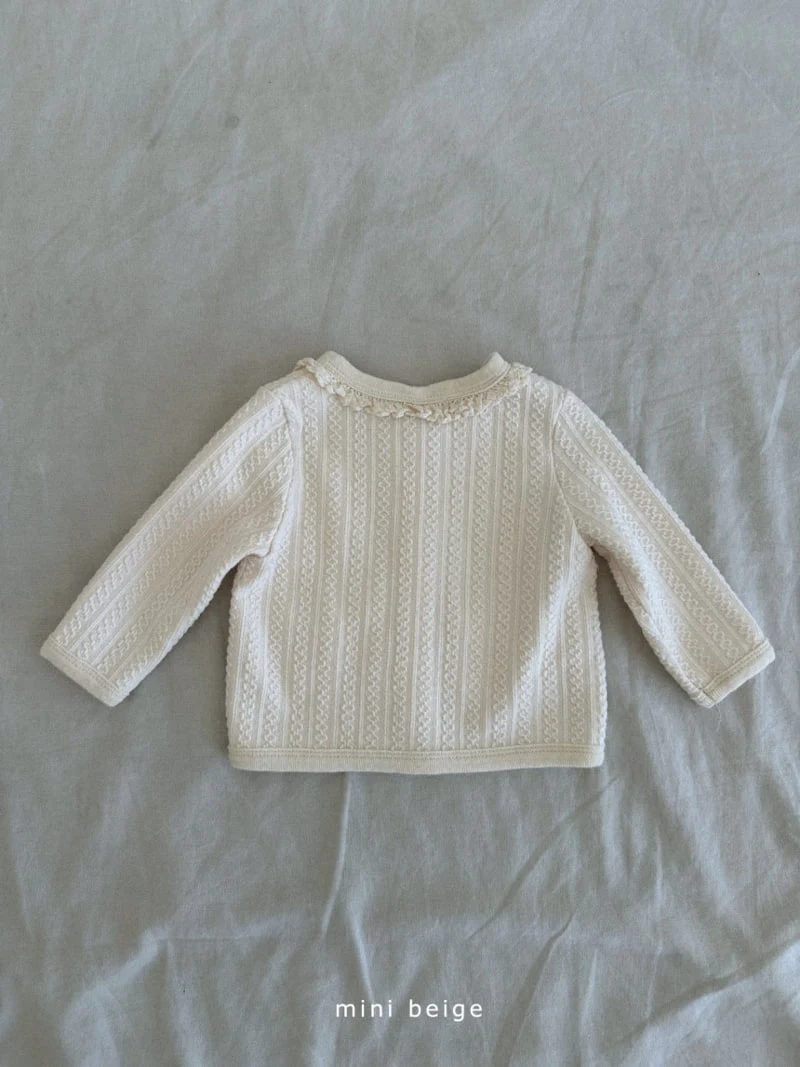 The Beige - Korean Baby Fashion - #babyboutique - Pocket Cardigan - 7