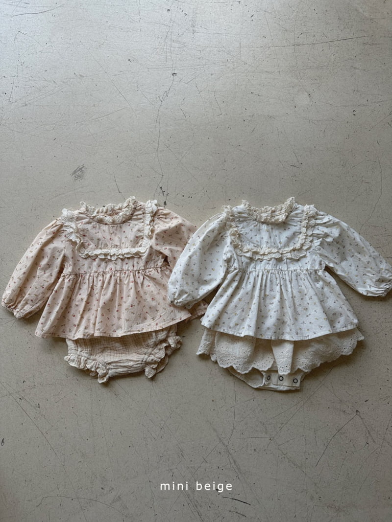 The Beige - Korean Baby Fashion - #babyboutiqueclothing - Double Lace Blouse - 9