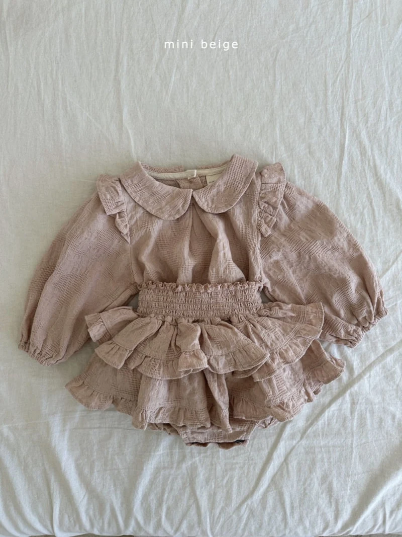 The Beige - Korean Baby Fashion - #babyboutiqueclothing - Smocked Bloomer - 5