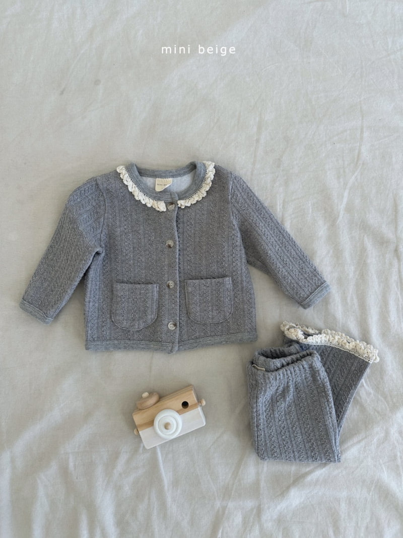 The Beige - Korean Baby Fashion - #babyboutiqueclothing - Pocket Cardigan - 8