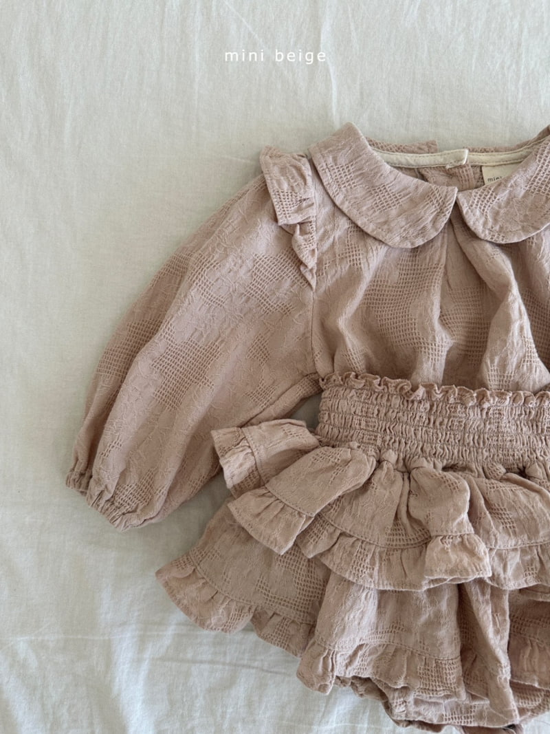 The Beige - Korean Baby Fashion - #babyclothing - Smocked Bloomer - 6