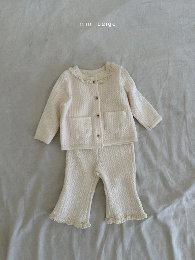 The Beige - Korean Baby Fashion - #babyclothing - Pocket Cardigan - 9