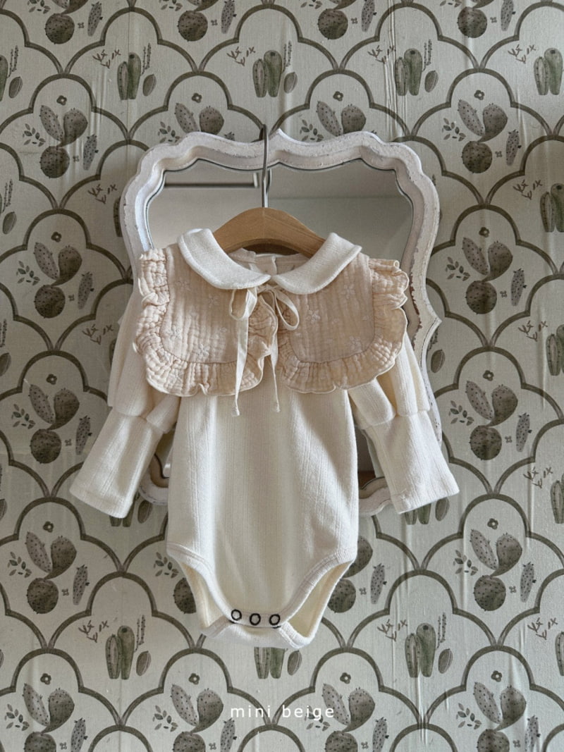 The Beige - Korean Baby Fashion - #babyfashion - Ribbon Cape - 5