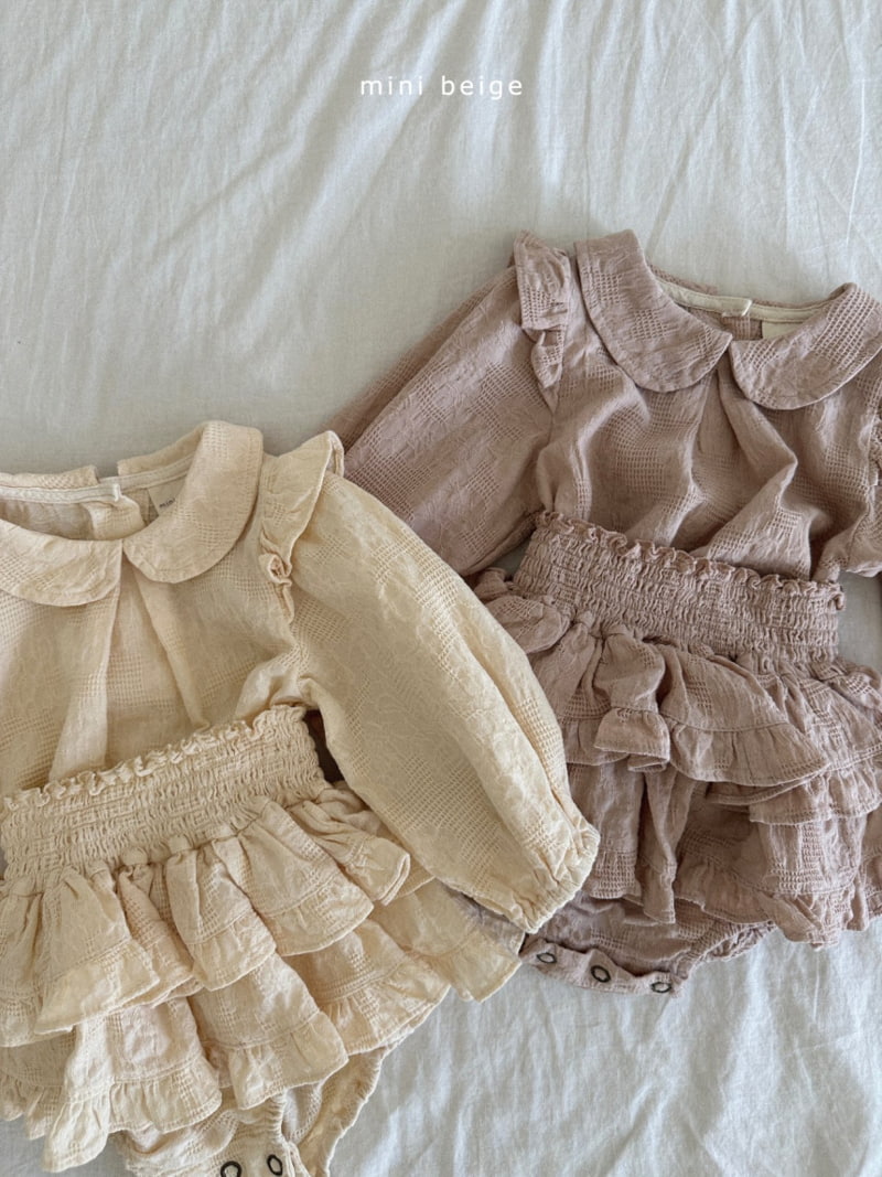 The Beige - Korean Baby Fashion - #babyfashion - Smocked Bloomer - 7